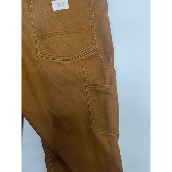 REI Cooperative Double Knee Carpenter Jeans Pants Men's 34x32 Tan/brown - Picture 6 of 6